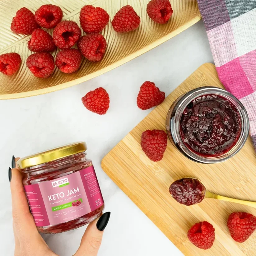 Keto Jam džem 200g - divoká malina
