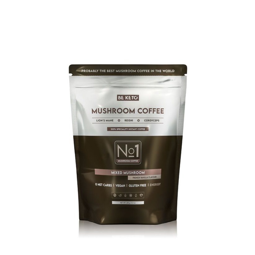 Instant Coffee - Mushroom (Lion's Mane and Cordyceps and Reishi) - French Vanilla 250g