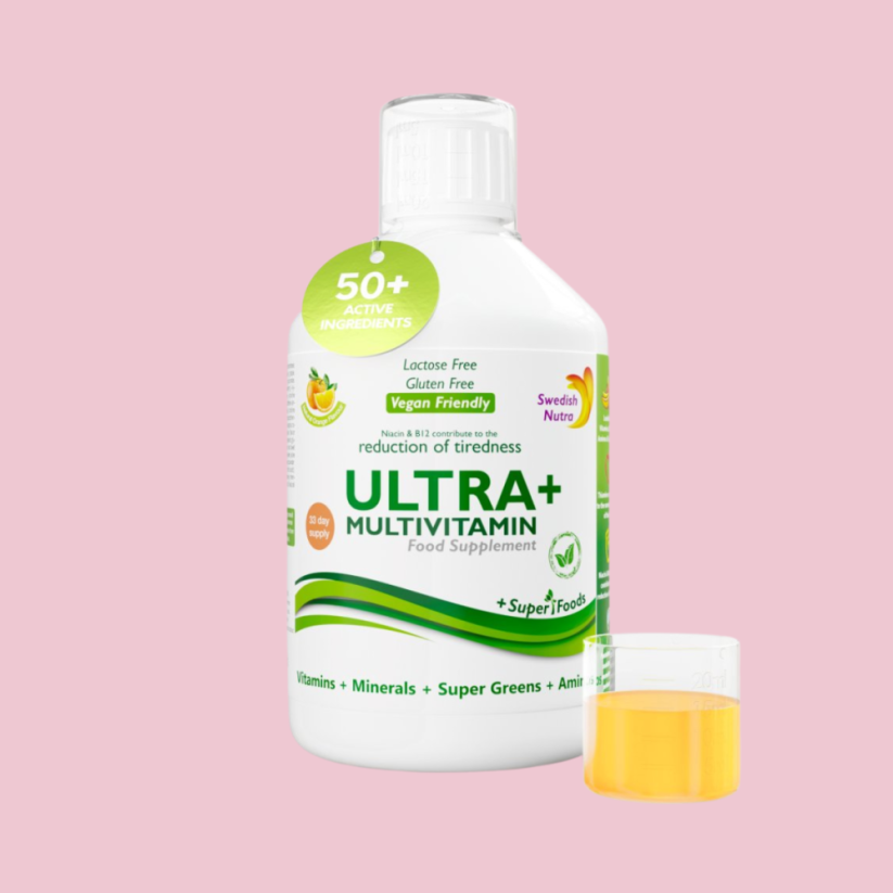 Swedish Nutra Ultra +Multivitamin Vegan 500ml