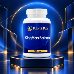KingMan Balance – Komplex na prostatu, močové cesty a hormonálnu rovnováhu, 120 kapsúl