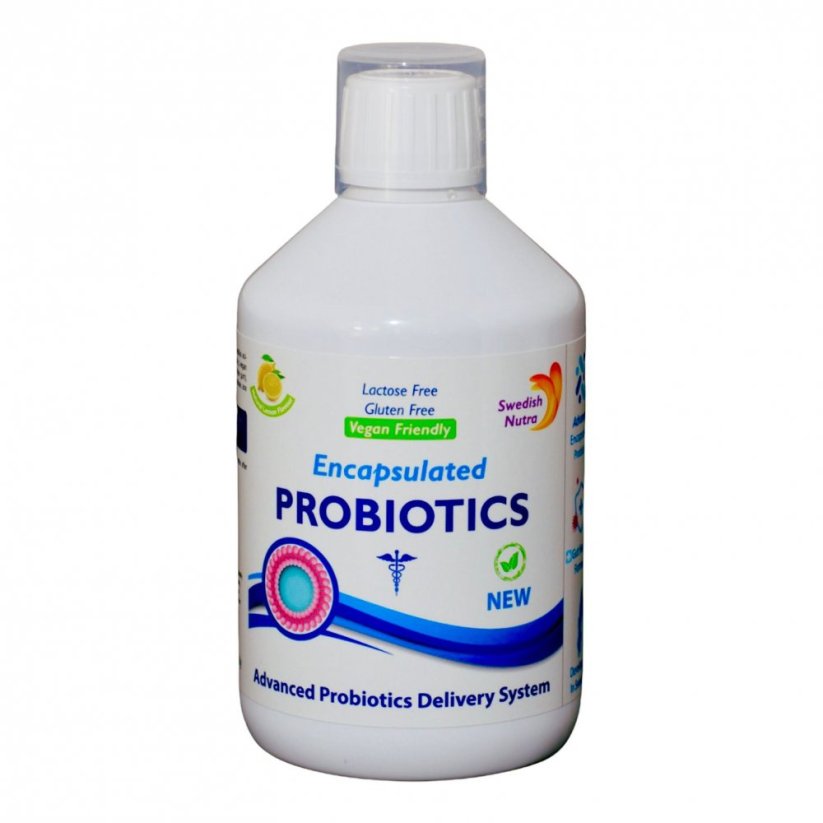 Swedish Nutra mikro-zapouzdřená probiotika 10mld 500ml