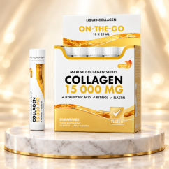 Swedish Gold Collagen 15,000 mg No sugar -10x25ml, 250ml