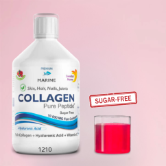 Swedish Nutra Collagen Fish Pure Peptide rybí kolagen (10.000mg) 500 ml BEZ CUKRU SO SLADIDLOM