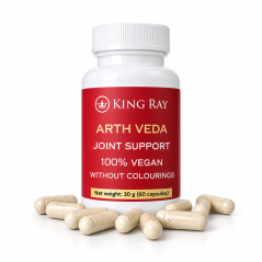 Kingray ARTH VEDA – Ayurvedic Herbal Blend, 60 Capsules