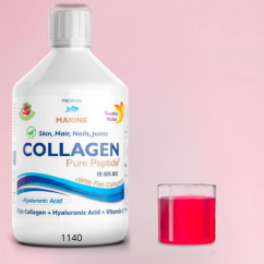 Swedish Nutra Collagen Fish Pure Peptide rybí kolagen (10.000mg) 500 ml