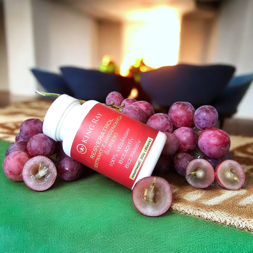 RESVERATROL (grape skin extract) 60 kps