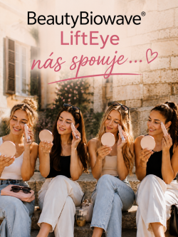 Beauty Biowave LiftEye 2v1 – malý kosmetický přístroj pro ranní i večerní péči o pleť