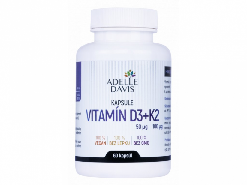 Vitamin D3 + K2 60kps