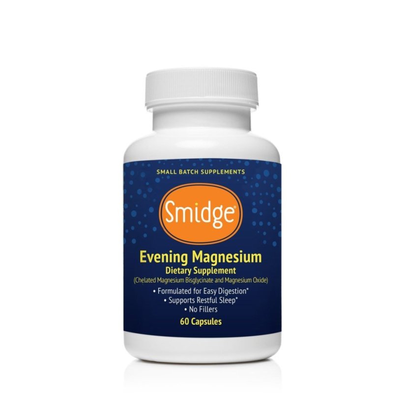 Smidge Evening Magnesium – večerný horčík, 60 kapsúl