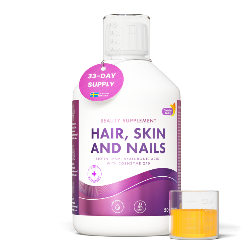 Swedish Nutra kolagen na vlasy, pokožku a nehty 500ml