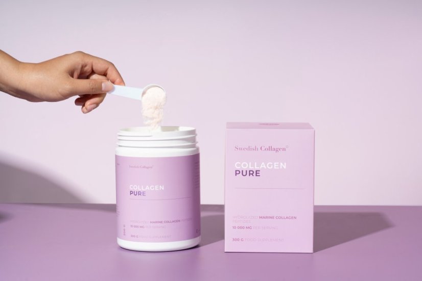 Swedish Collagen PURE – morský kolagén v prášku, 300 g