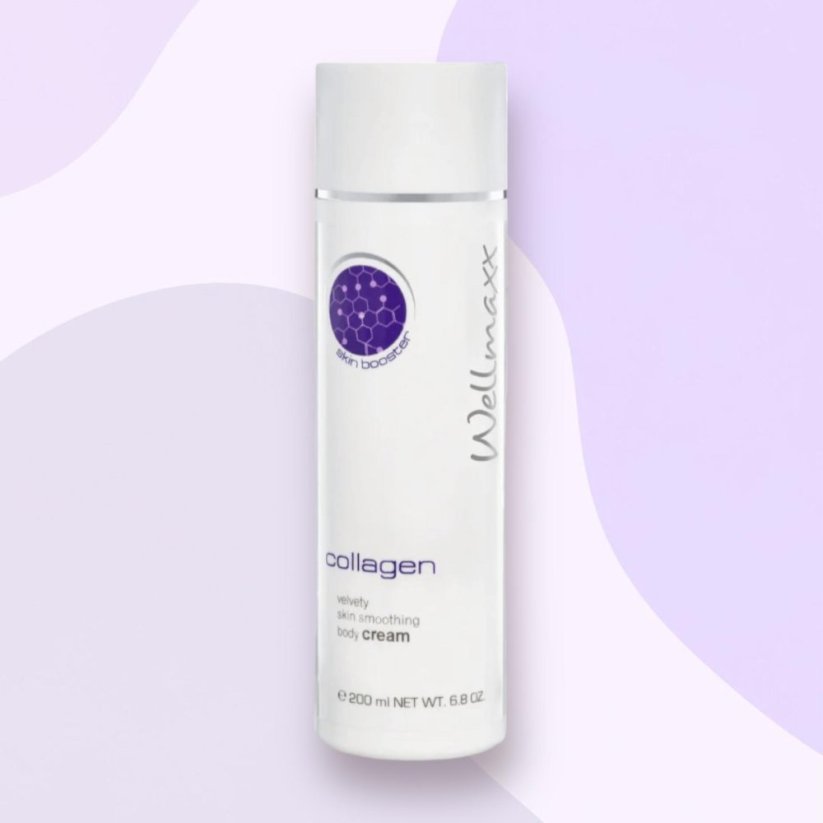Wellmaxx Collagen velvety skin smoothing telový krém 200ml