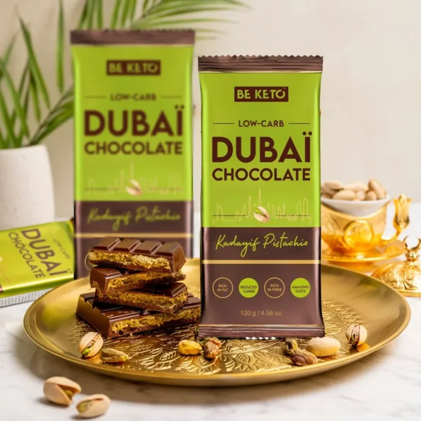 Keto Dubai čokoláda 130g