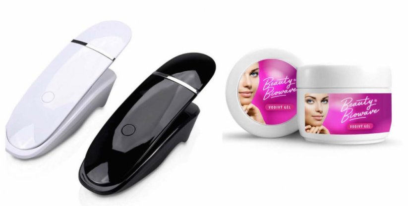 BeautyBiowave Ultrazvuková špachtľa Lift - Farba: Čierna