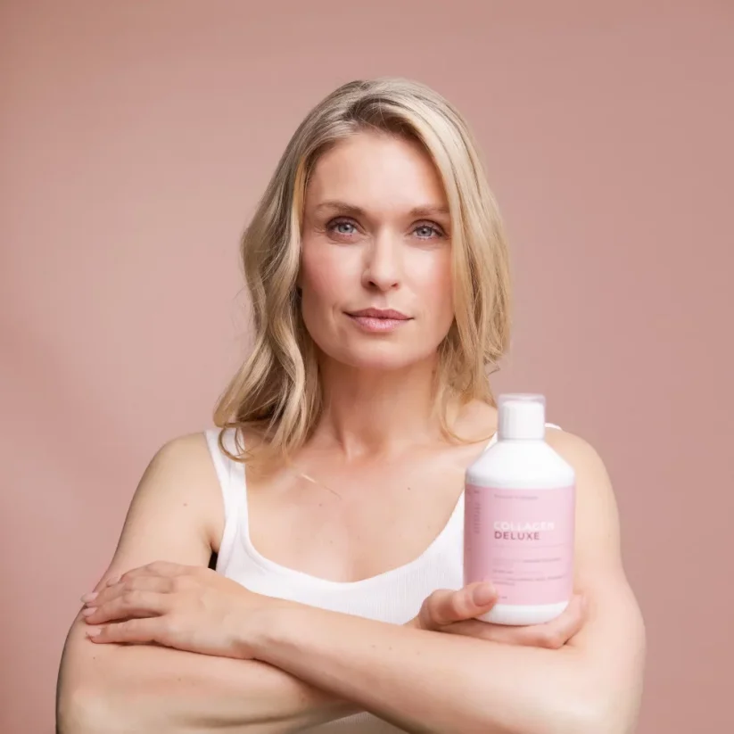 Swedish Collagen Deluxe 12500mg rybí s kyselinou hyaluronovou a vitamíny 500ml