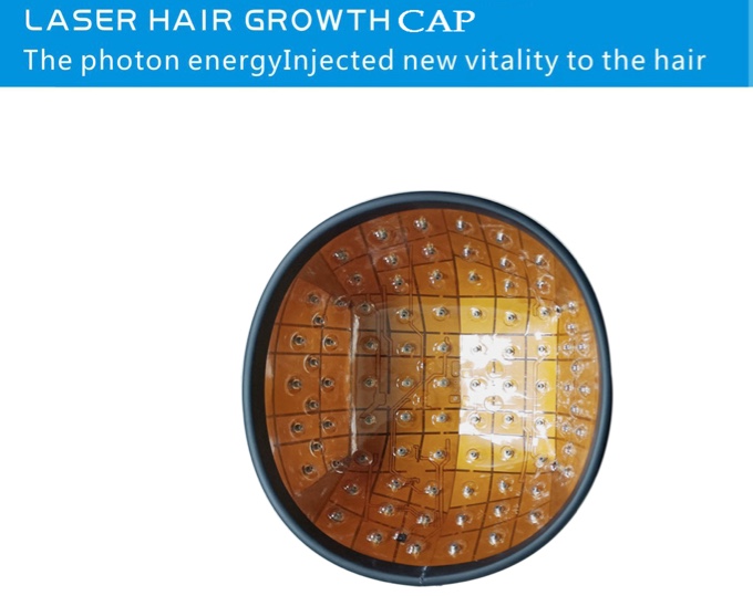 Kingray Laserová čepice pro podporu růstu vlasů 96 diod, spolu 400mW