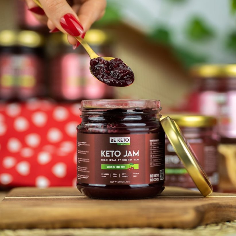 Keto Jam džem 200g  - třešeň