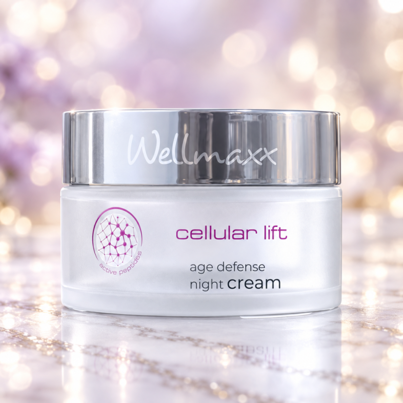WELLMAXX Cellular Lift Age Defense – parfümfreie Nachtcreme 50 ml