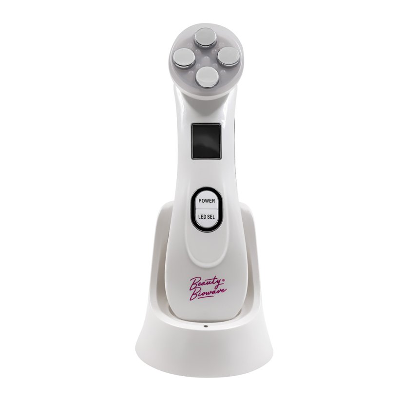 BeautyBiowave Žehlička na pleť proti vráskám MINI BÍLÁ