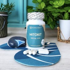 Mitokit 500mg x 30kps (3 účinné látky + resveratrol) NMN na podporu mitochondrií