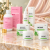 Swedish Collagen Beauty Set 2 – MAX, Retinolserum, Tages- und Nachtcreme auf einer Marmorplatte