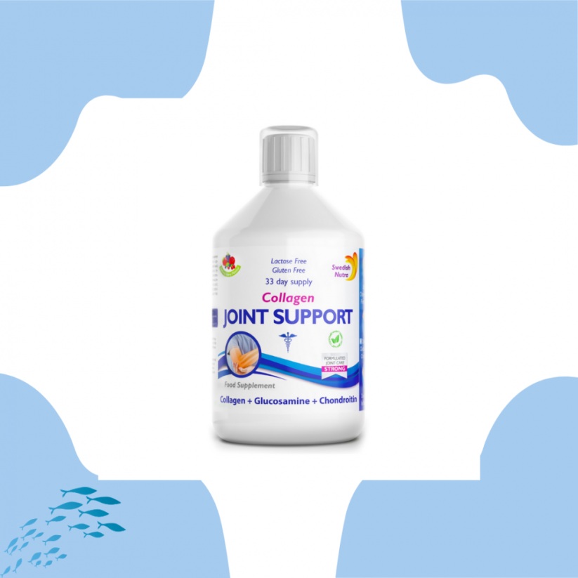 Swedish Nutra Joint Support Výživa kloubů bez cukru 500ml