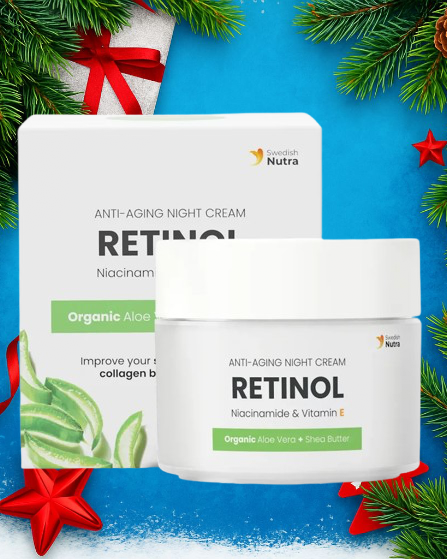 Anti-aging Retinol noční krém s veganským kolagenem 50ml