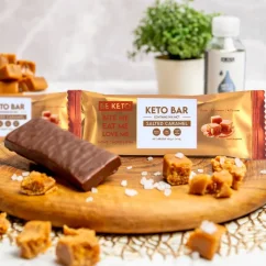 Keto Tyčinka - Slaný Karamel v Čokoláde 40g