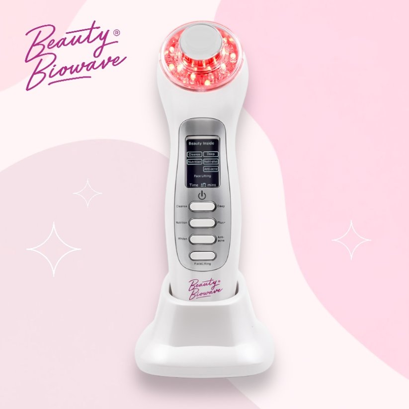 Professzionális 7 az 1-ben fehér arckezelő készülék