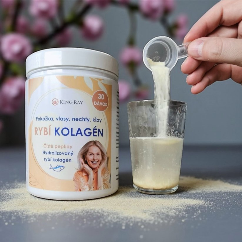 Kingray morský kolagén bez cukru 300g 10 000mg