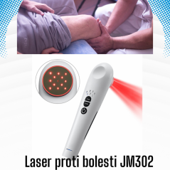 Kingray Laserový prístroj s infra proti bolesti Sinoriko JM302 (bez displeja) 60mW/280mW 12+1 diód