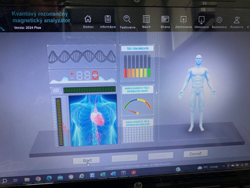 QMRA informačný wellness systém