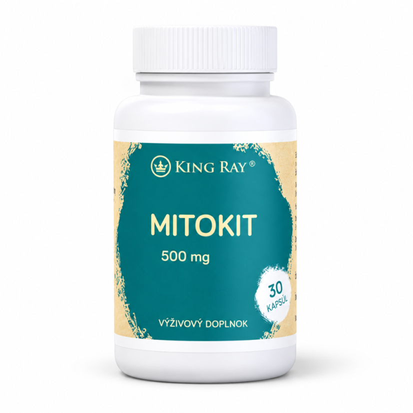KINGRAY Mitokit – Phosphatidylserin, Resveratrol und Ginseng, 30 Kapseln