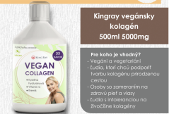 Kingray Vegánsky kolagén 500ml 5000mg