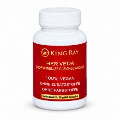Kingray HER VEDA – ayurvedische Kräutermischung, 60 Kapseln