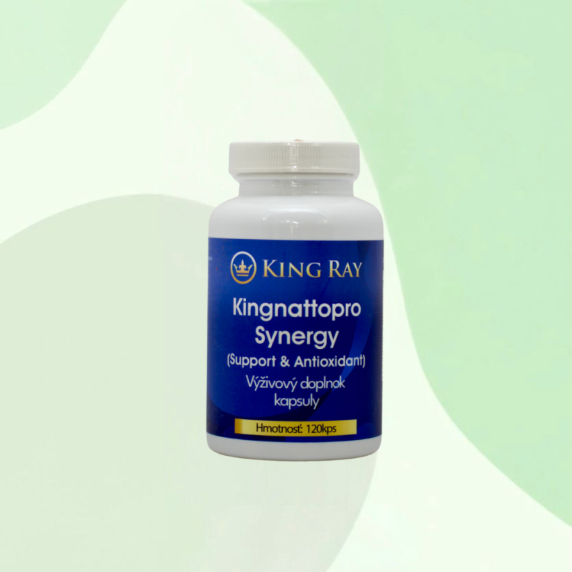 Natto Pro Synergy 120kps - Enzymy & flavonoidy – cévy – trávení – buňky