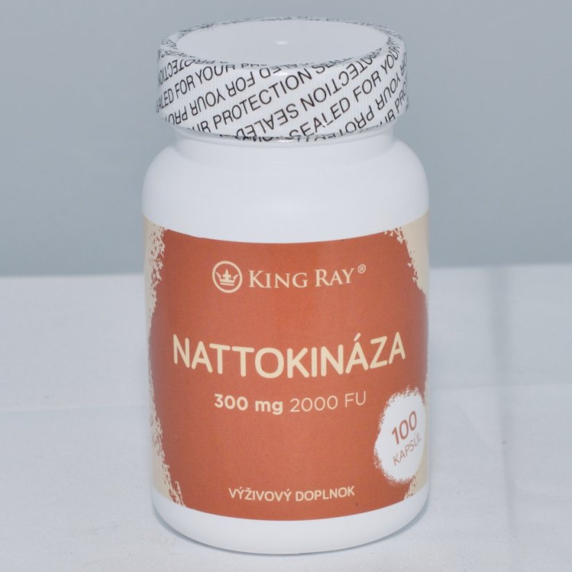 Nattokináza 300mg x 100kps