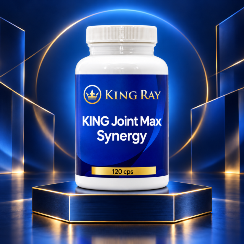 KING Joint Max Synergy – podpora kostí a spojivových tkanív, 120 kapsúl