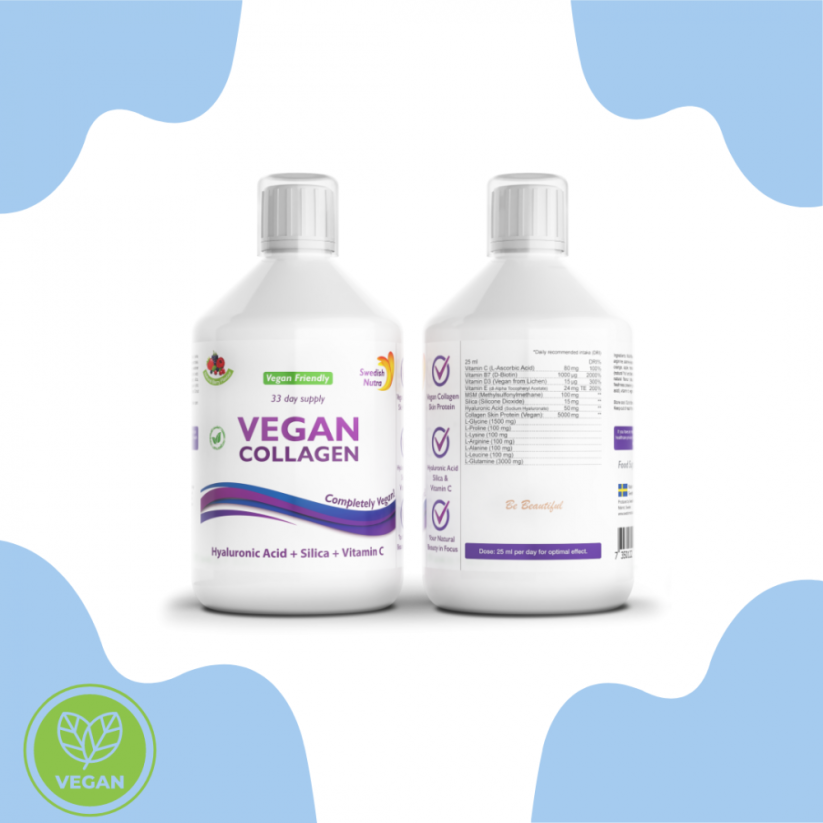 Swedish Nutra Vegan Collagen 5000mg balení 500ml