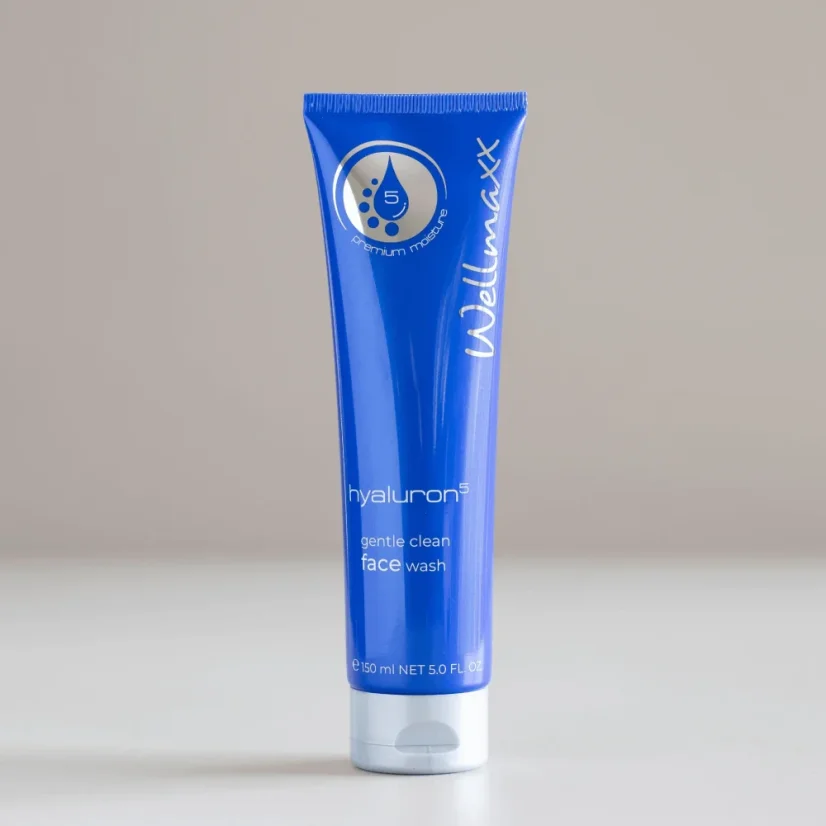 Wellmaxx hyaluron⁵ Gentle Clean Face Wash – Gentle Facial Cleansing Cream 150 ml
