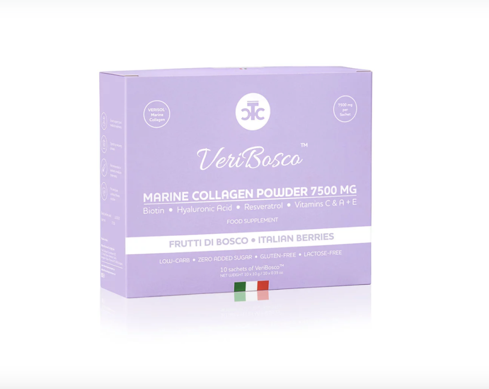 VeriBosco Marine Collagen 7500mg Forest Fruit Flavour Sachets (morský Taliansky kolagén) 10 sáčok